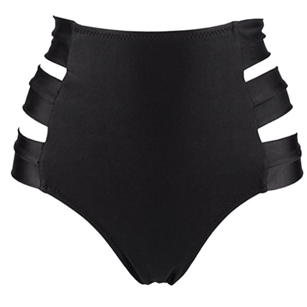 Black high waisted bottoms